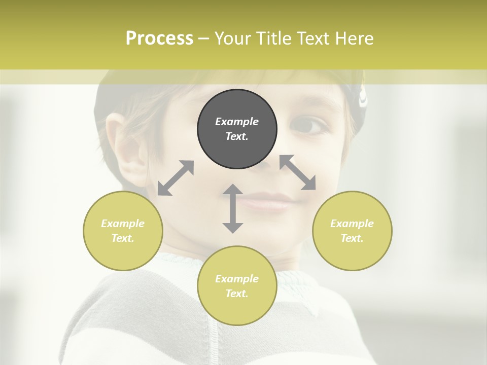 Son Face Boy PowerPoint Template