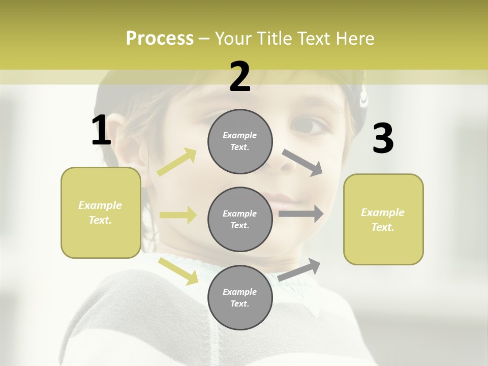 Son Face Boy PowerPoint Template