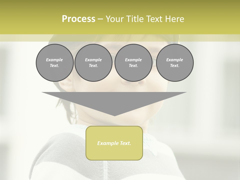 Son Face Boy PowerPoint Template