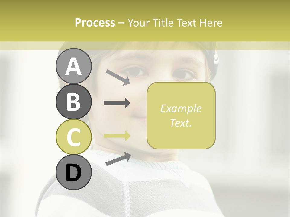 Son Face Boy PowerPoint Template