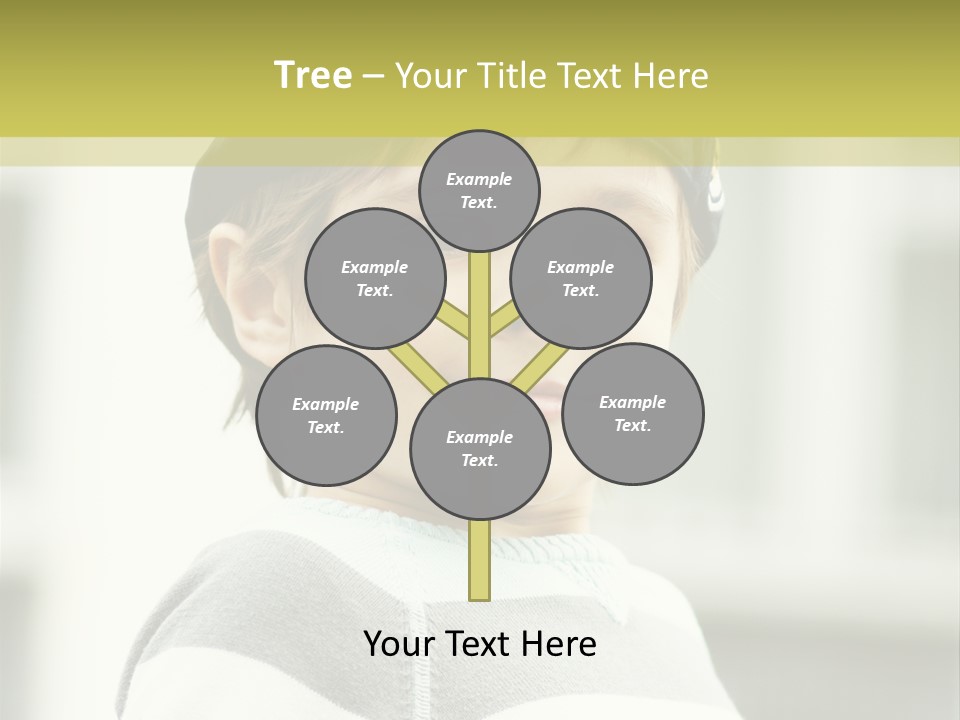 Son Face Boy PowerPoint Template