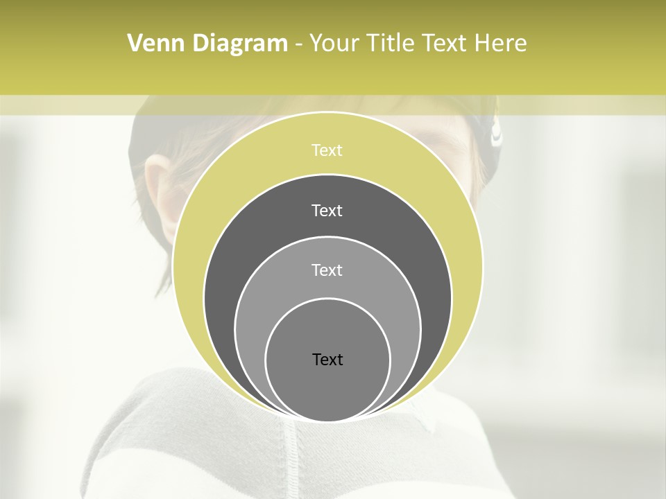 Son Face Boy PowerPoint Template