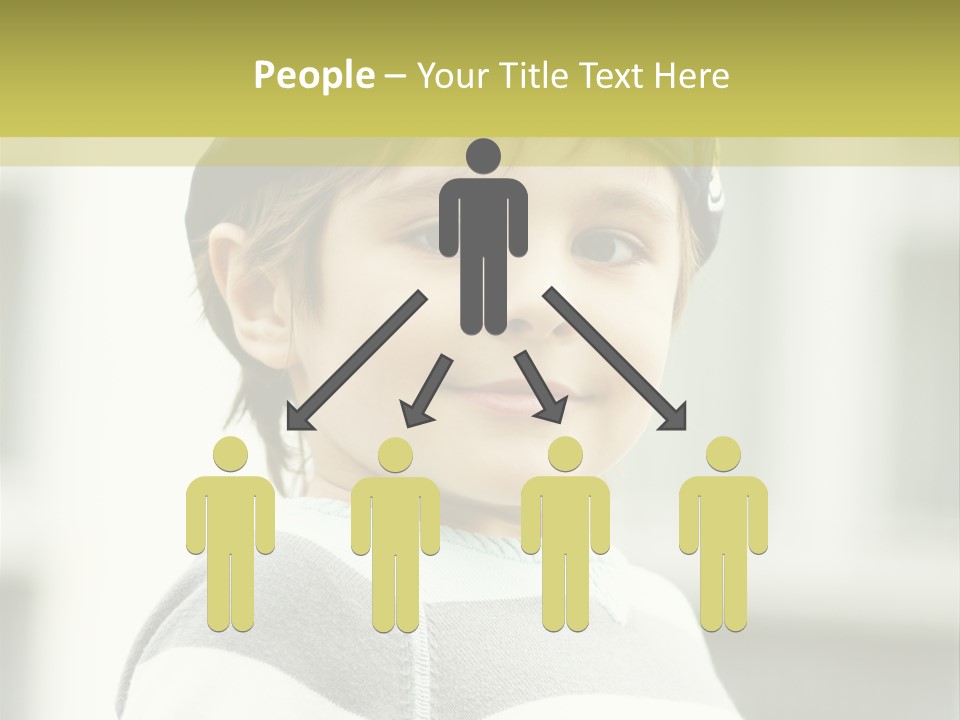 Son Face Boy PowerPoint Template