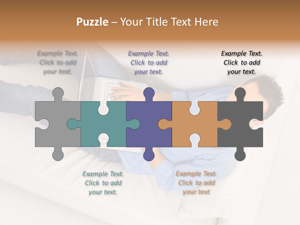 Person Wireless Web PowerPoint Template
