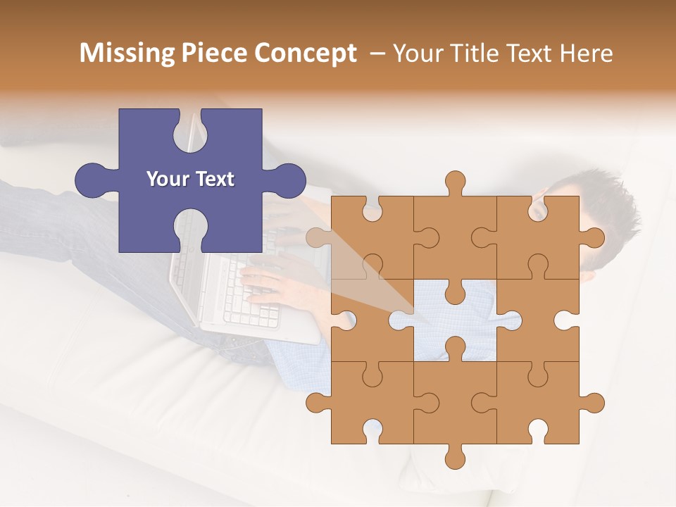 Person Wireless Web PowerPoint Template