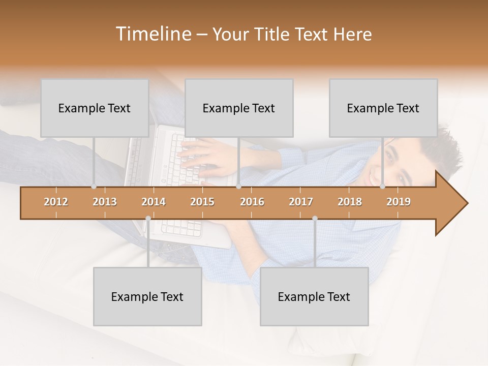 Person Wireless Web PowerPoint Template