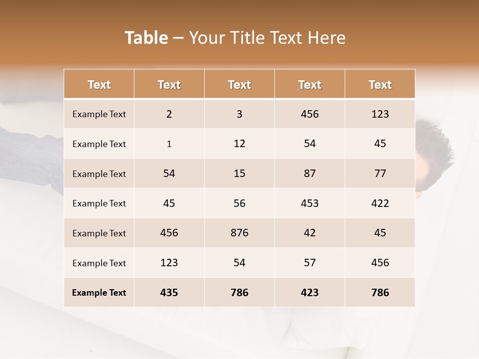 Person Wireless Web PowerPoint Template