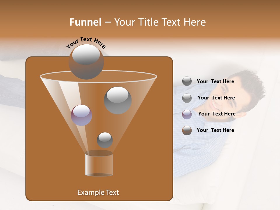 Person Wireless Web PowerPoint Template