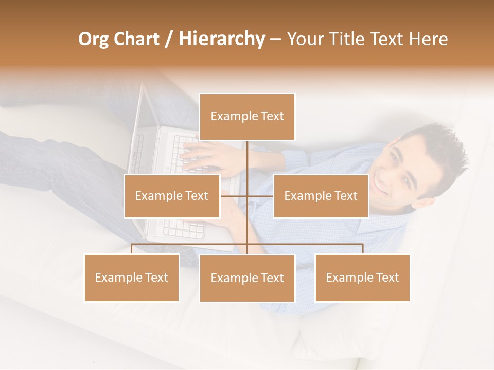Person Wireless Web PowerPoint Template