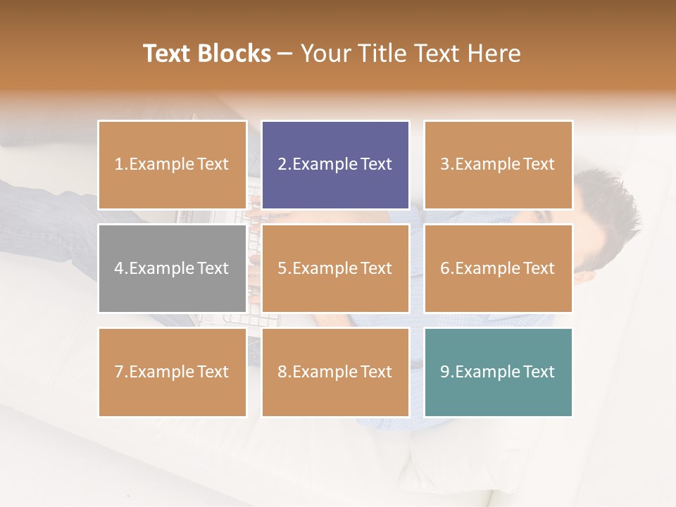 Person Wireless Web PowerPoint Template