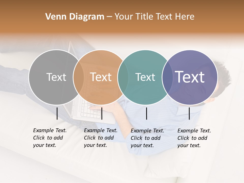 Person Wireless Web PowerPoint Template