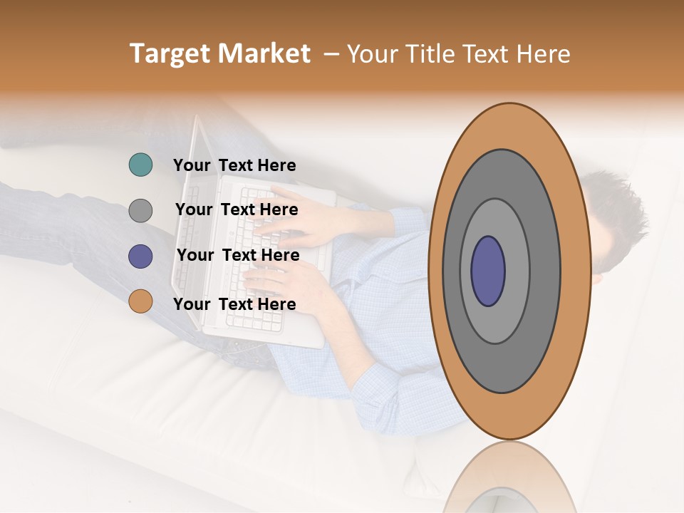 Person Wireless Web PowerPoint Template