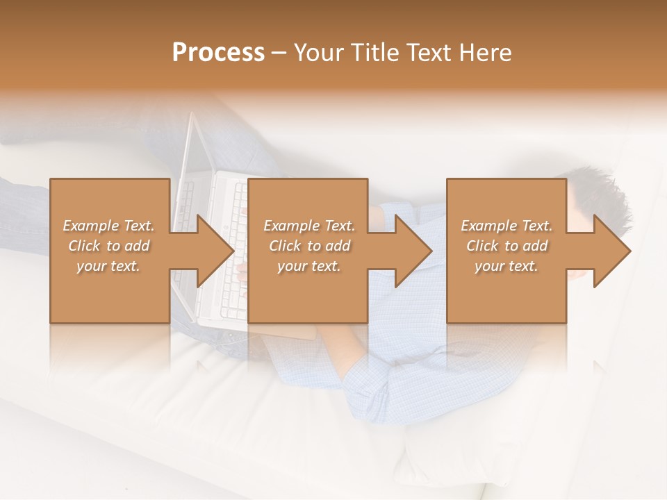 Person Wireless Web PowerPoint Template