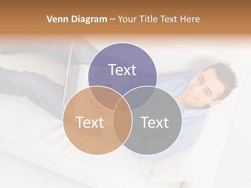 Person Wireless Web PowerPoint Template