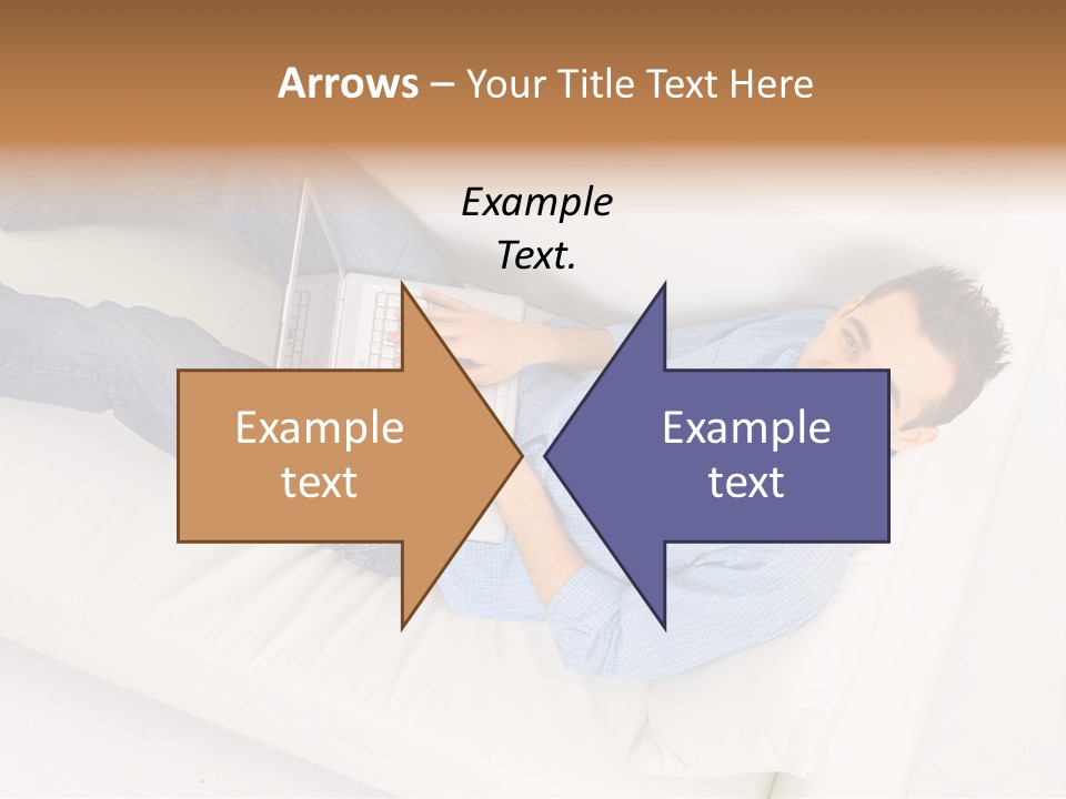 Person Wireless Web PowerPoint Template