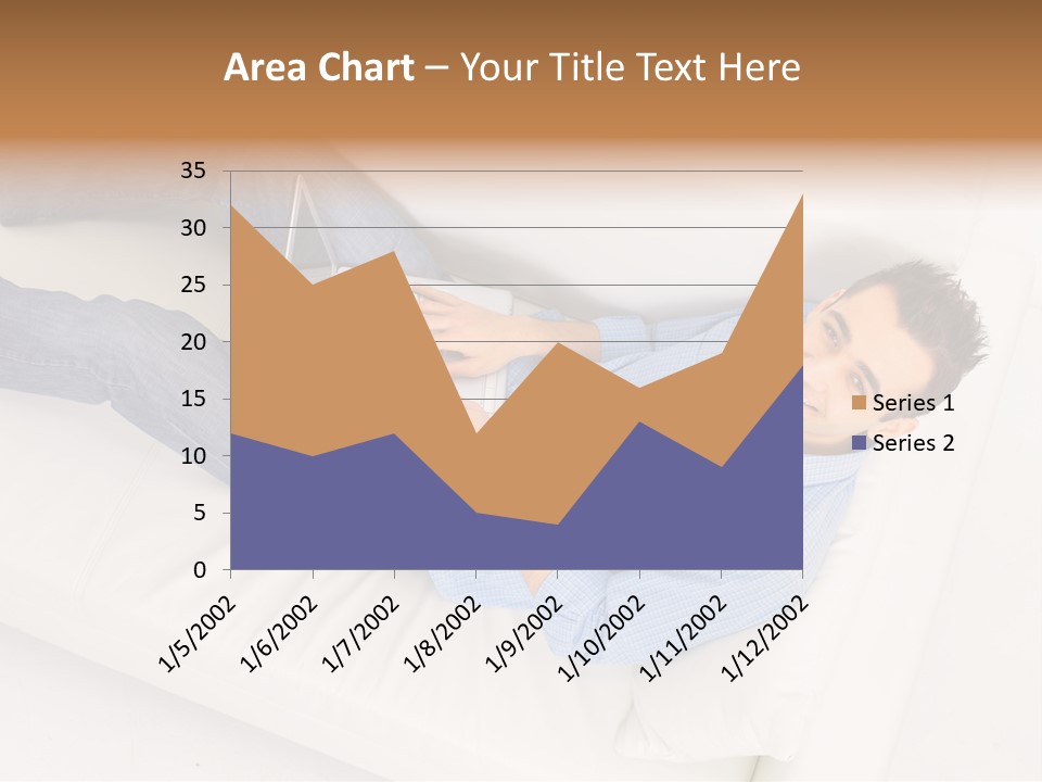 Person Wireless Web PowerPoint Template