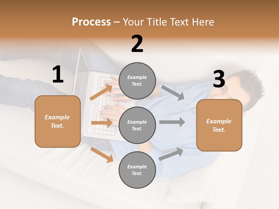 Person Wireless Web PowerPoint Template