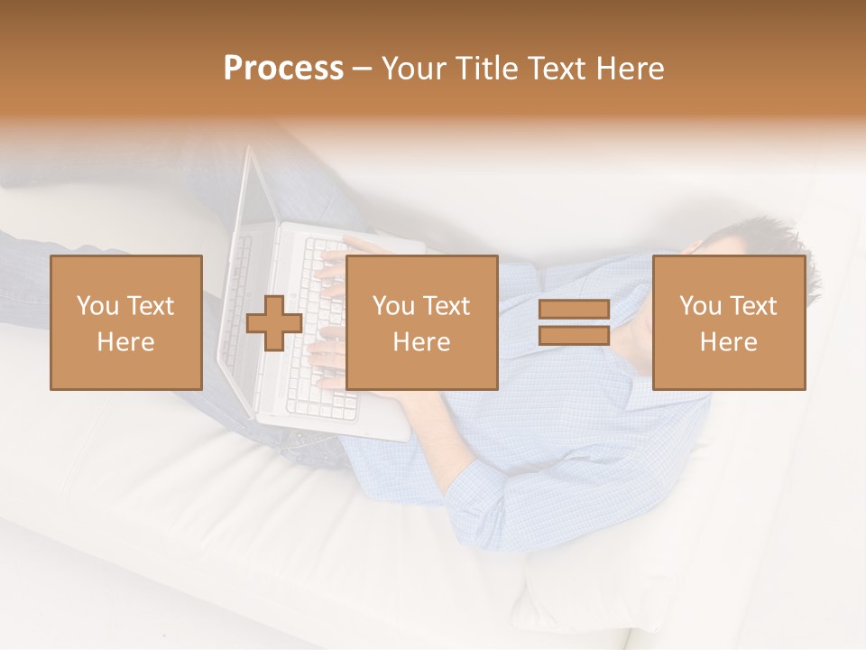Person Wireless Web PowerPoint Template