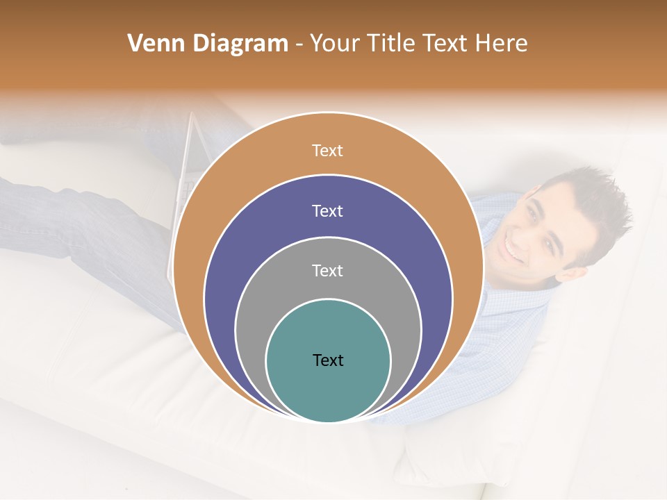 Person Wireless Web PowerPoint Template