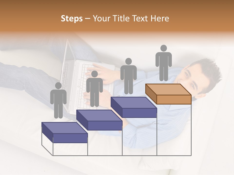 Person Wireless Web PowerPoint Template