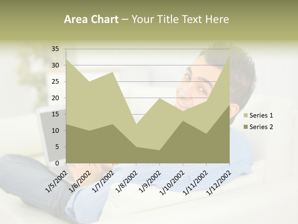 Home Behind Blur PowerPoint Template