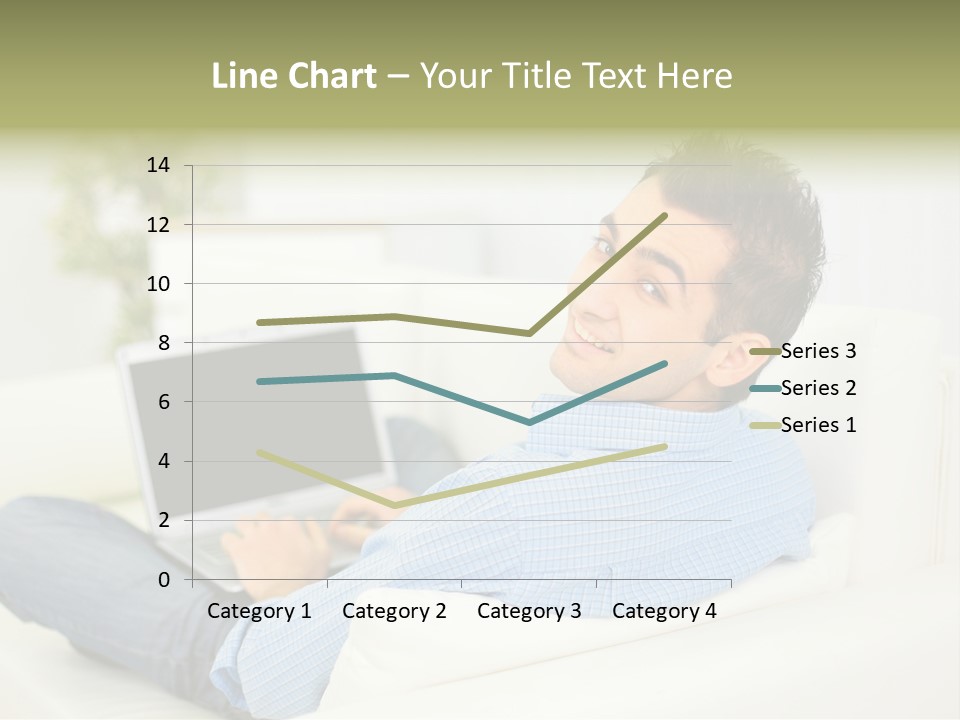 Home Behind Blur PowerPoint Template