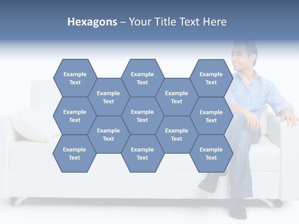 Young Man Confident PowerPoint Template