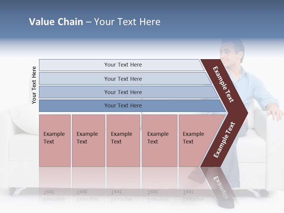 Young Man Confident PowerPoint Template