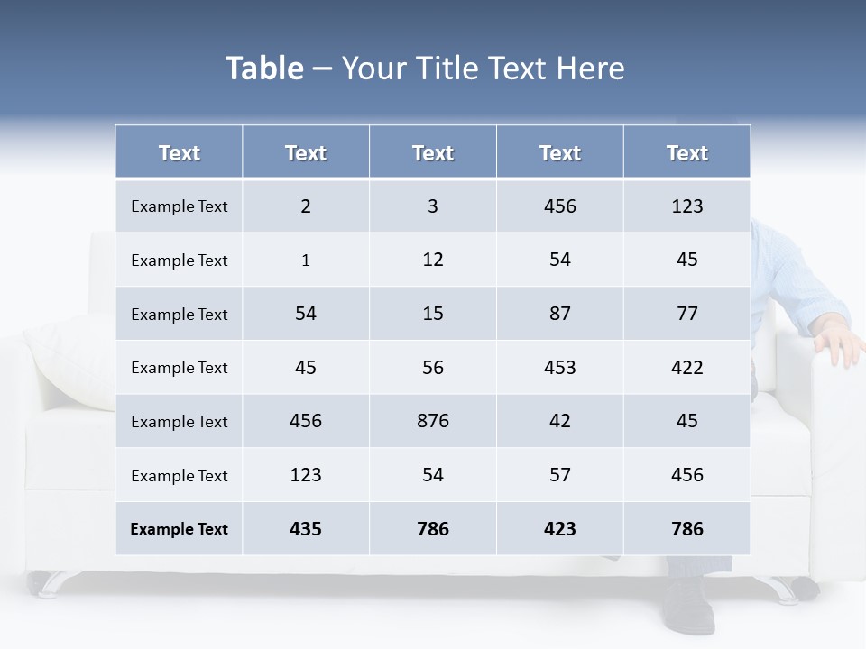 Young Man Confident PowerPoint Template