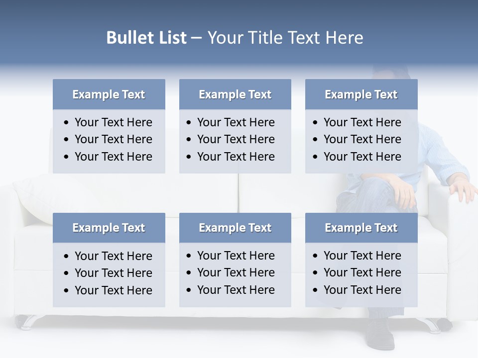 Young Man Confident PowerPoint Template