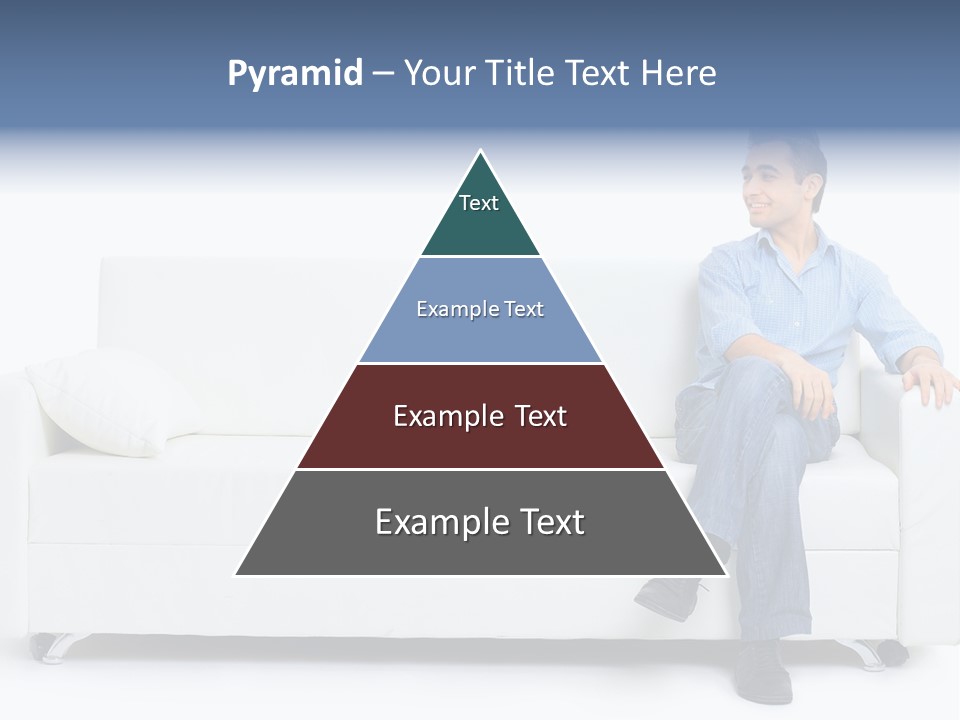 Young Man Confident PowerPoint Template