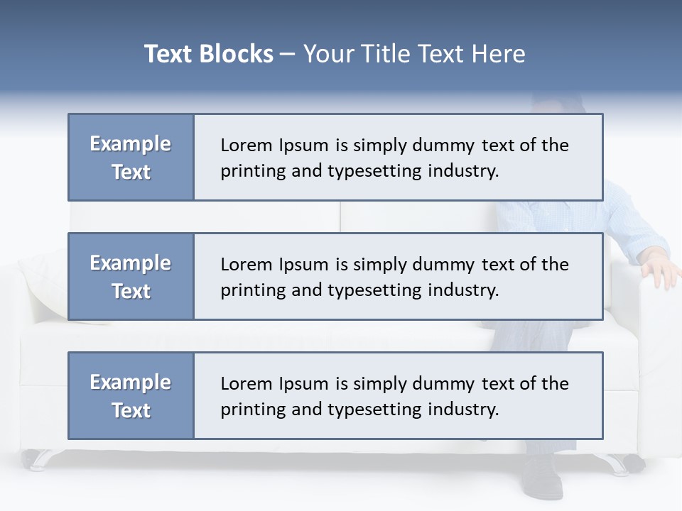 Young Man Confident PowerPoint Template