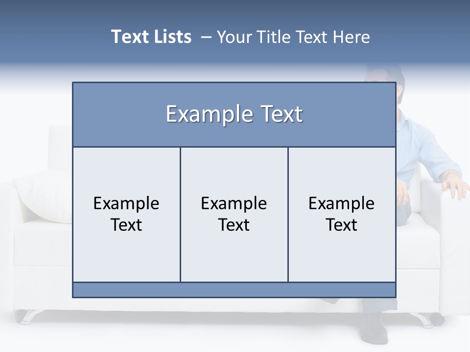Young Man Confident PowerPoint Template