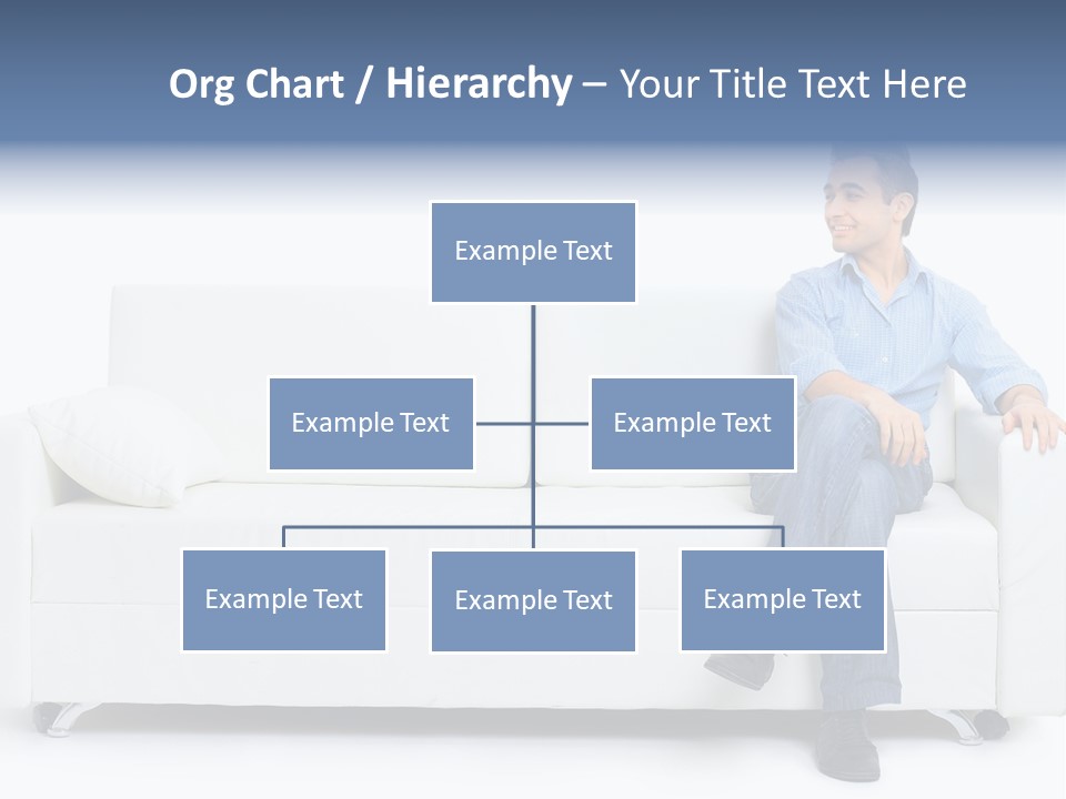Young Man Confident PowerPoint Template