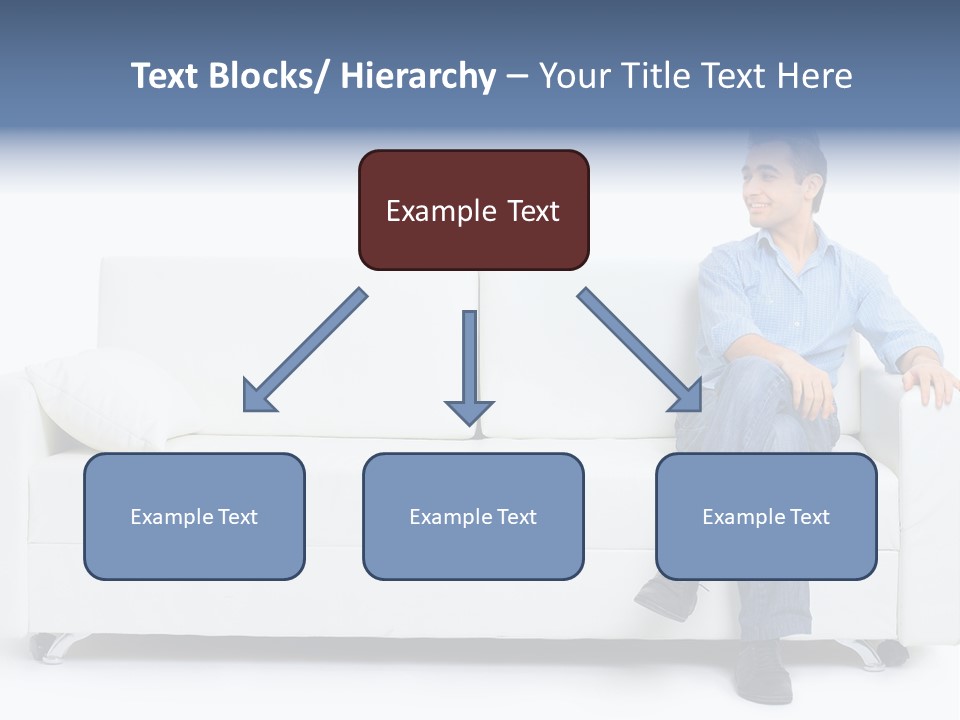 Young Man Confident PowerPoint Template