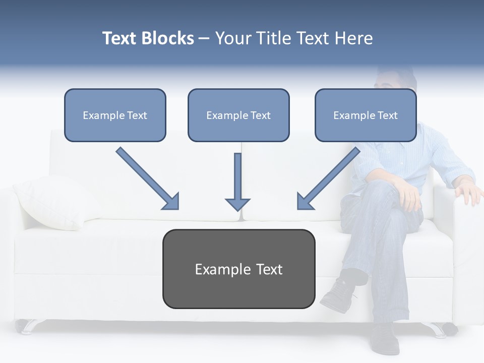 Young Man Confident PowerPoint Template