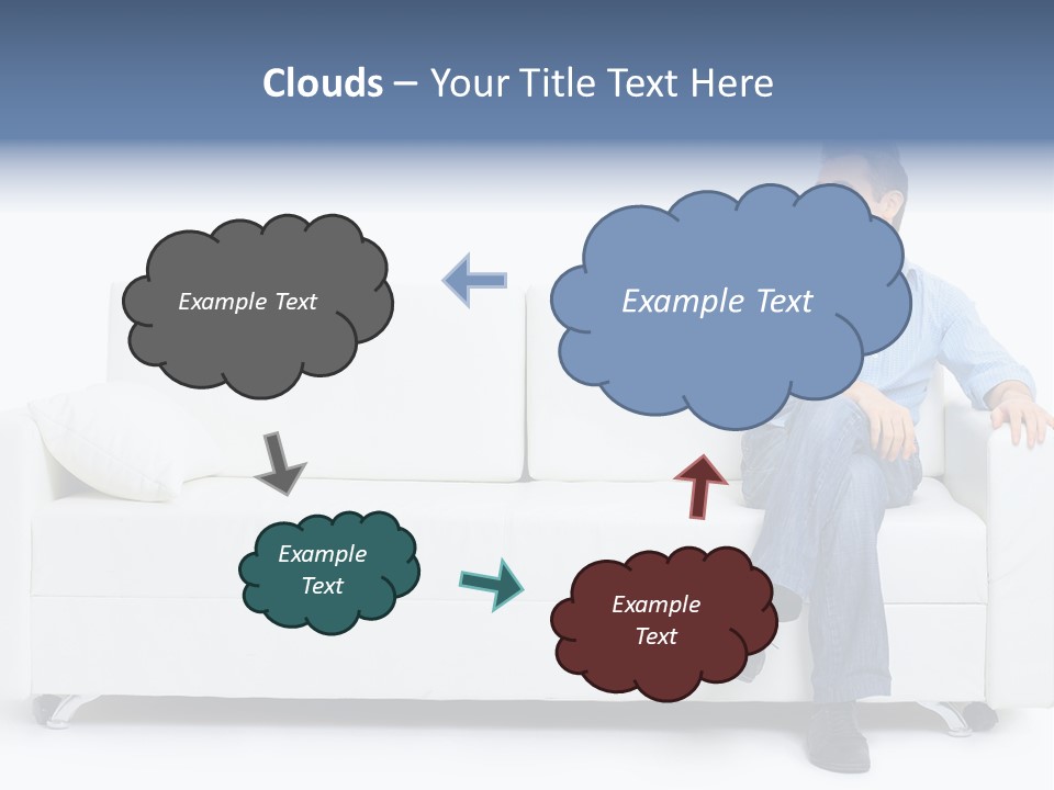 Young Man Confident PowerPoint Template