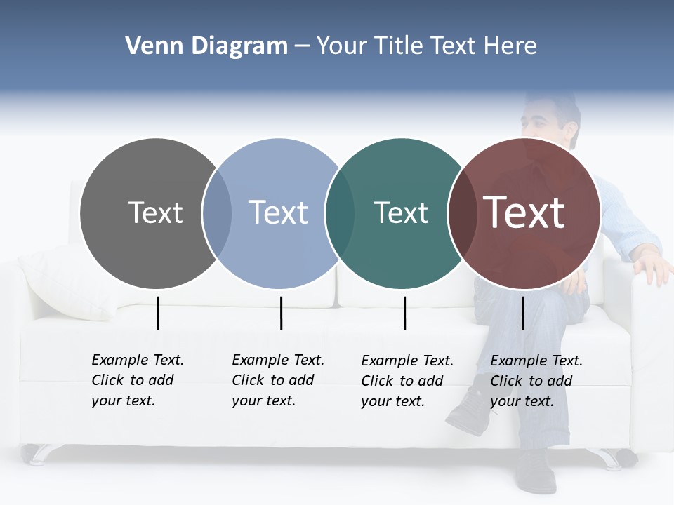 Young Man Confident PowerPoint Template