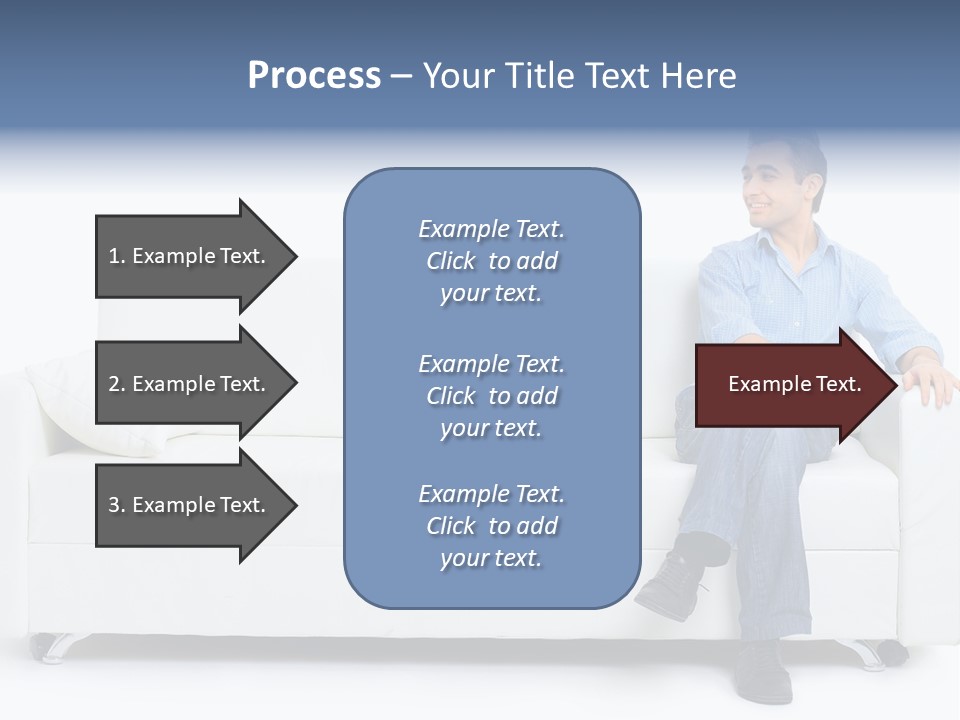 Young Man Confident PowerPoint Template