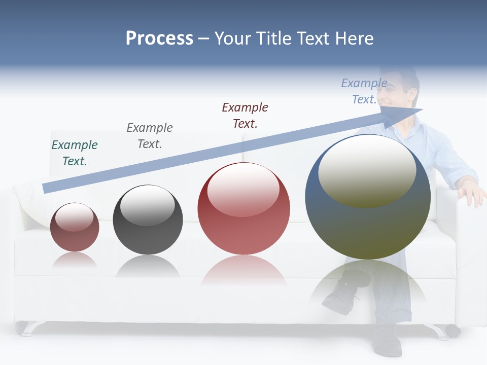 Young Man Confident PowerPoint Template