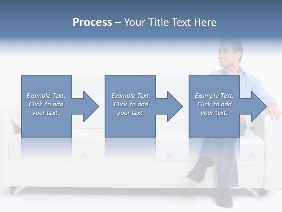 Young Man Confident PowerPoint Template