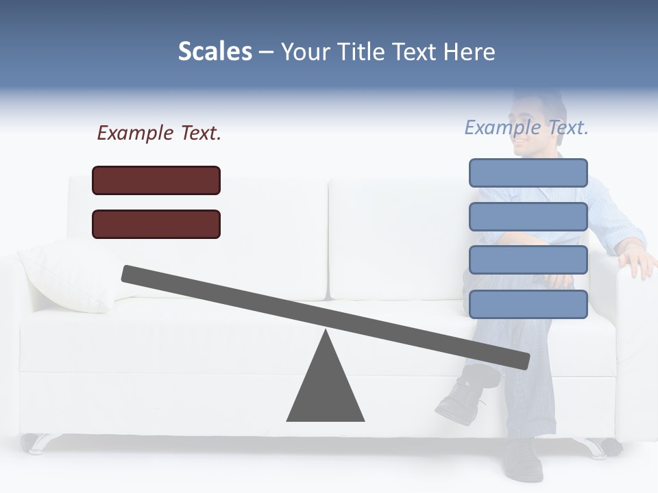 Young Man Confident PowerPoint Template