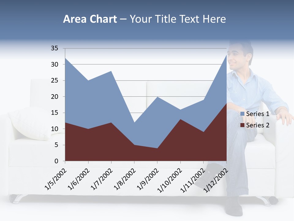 Young Man Confident PowerPoint Template