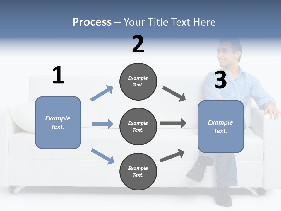 Young Man Confident PowerPoint Template