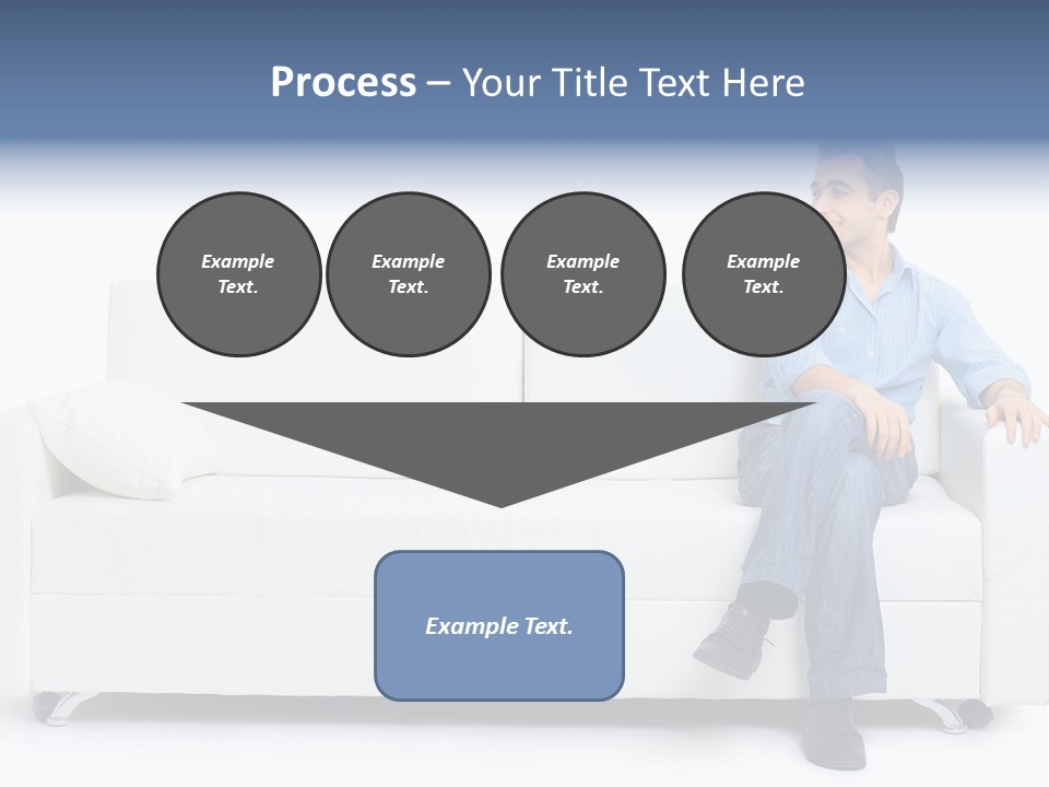 Young Man Confident PowerPoint Template