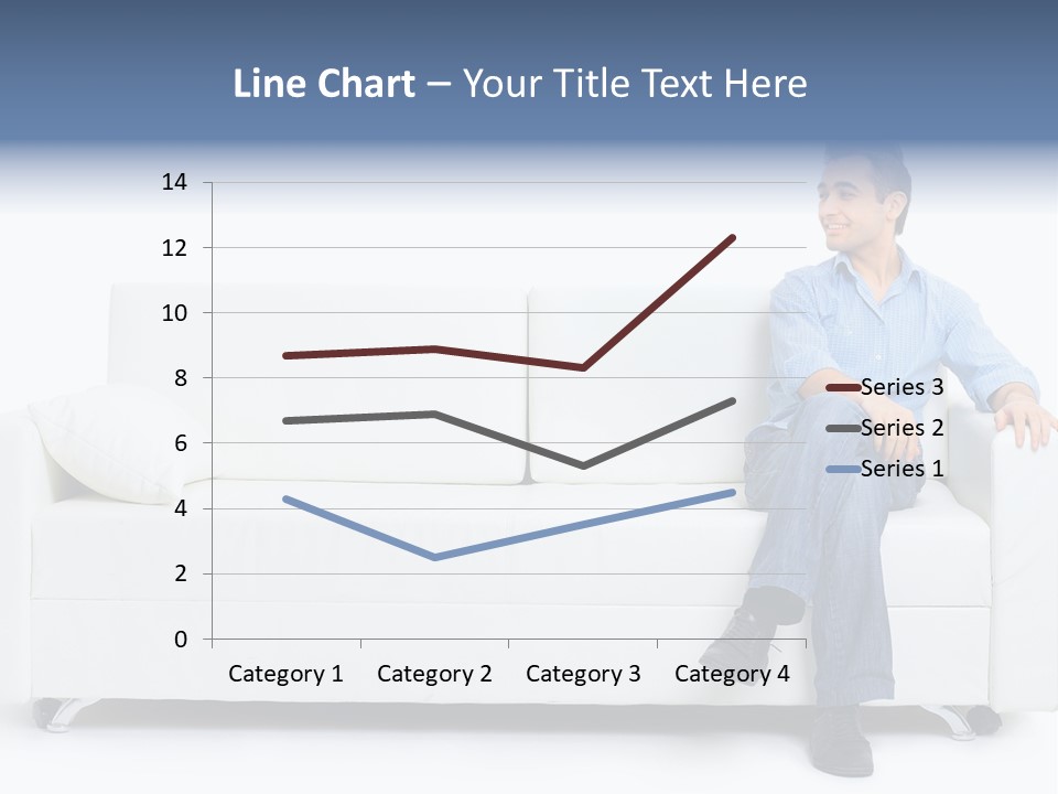 Young Man Confident PowerPoint Template