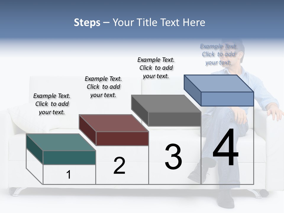 Young Man Confident PowerPoint Template