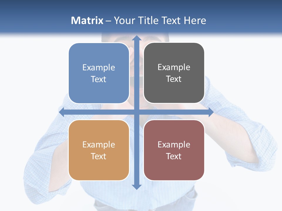 Hair Men Male PowerPoint Template