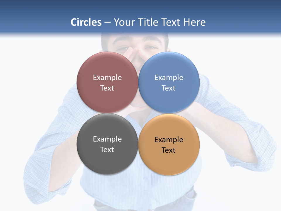 Hair Men Male PowerPoint Template