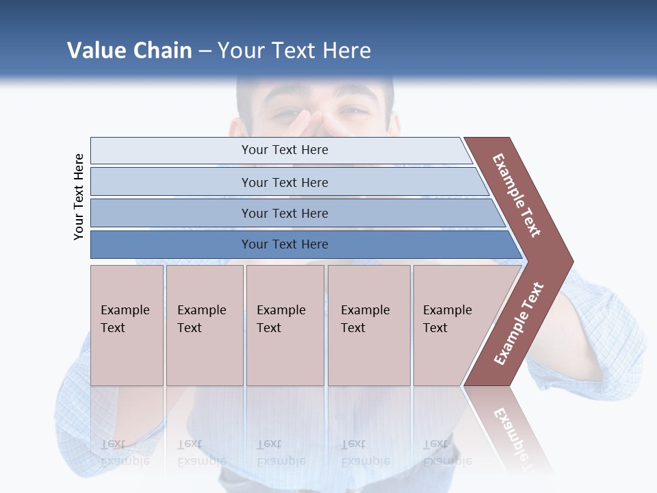 Hair Men Male PowerPoint Template
